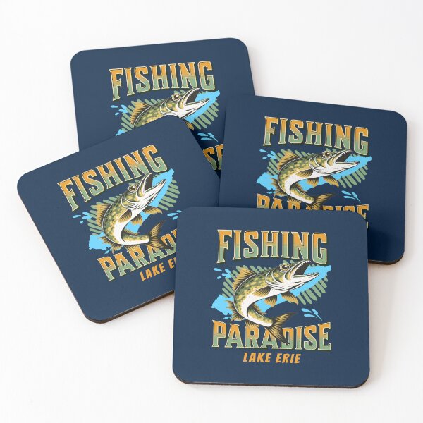 Item preview, Lake Erie Walleye Anglers Fishing Paradise designed and sold by AntiqueImages.