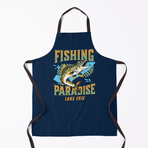 Item preview, Lake Erie Walleye Anglers Fishing Paradise designed and sold by AntiqueImages.