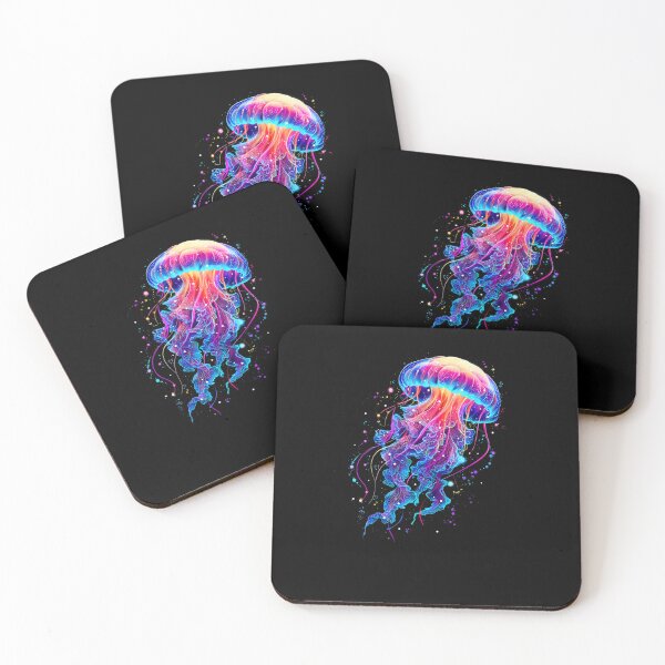 Item preview, Retro Jellyfish Rainbow Sea Ocean Lover designed and sold by krystalRomanart.