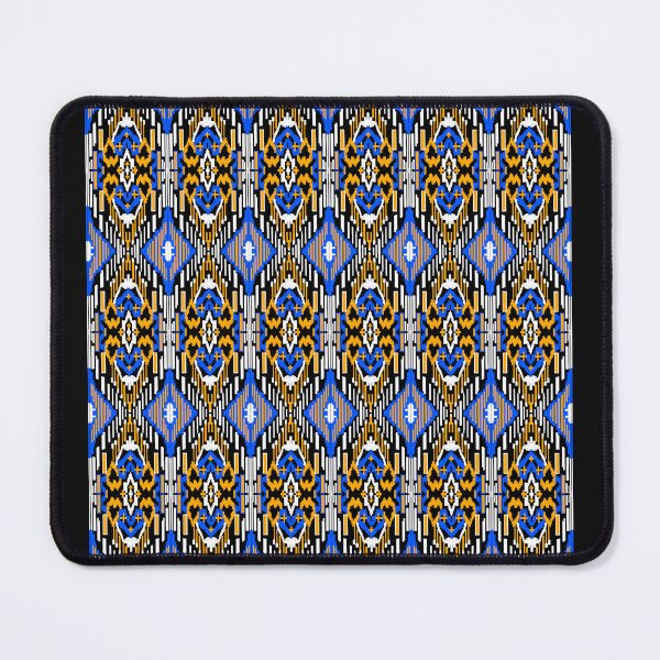 Item preview, A traditional  design in white, blue and yellow  designed and sold by Sukjai@Design.