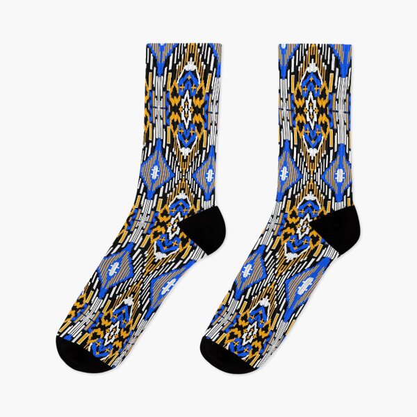 Item preview, A traditional  design in white, blue and yellow  designed and sold by Sukjai@Design.