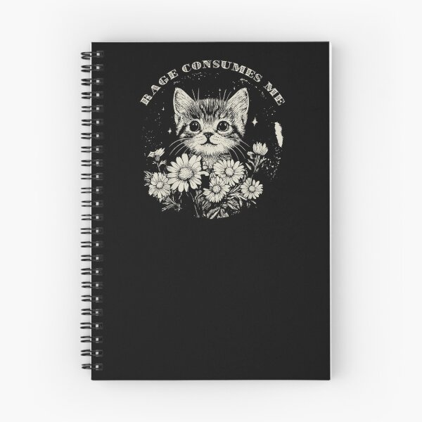 Item preview, Rage Consumes Me Cat designed and sold by krystalRomanart.
