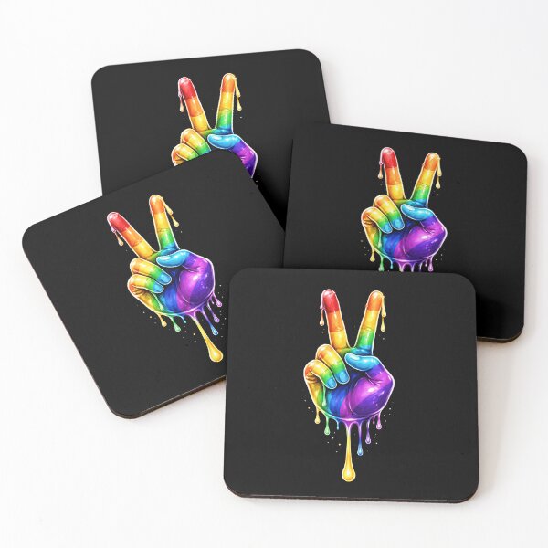 Item preview, Peace in every colour designed and sold by TheWonkyEaselCo.