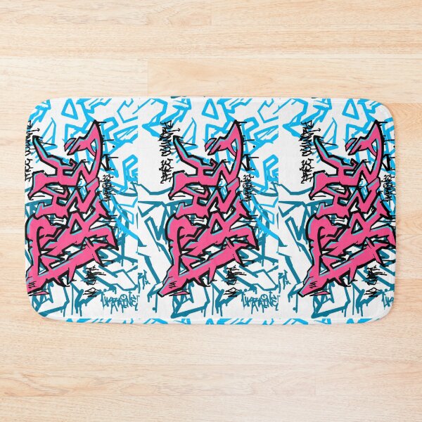 Item preview, Wildstyle Urban Cipher – Abstract Monochrome Graffiti Art pink designed and sold by VitalusDesignArtV.