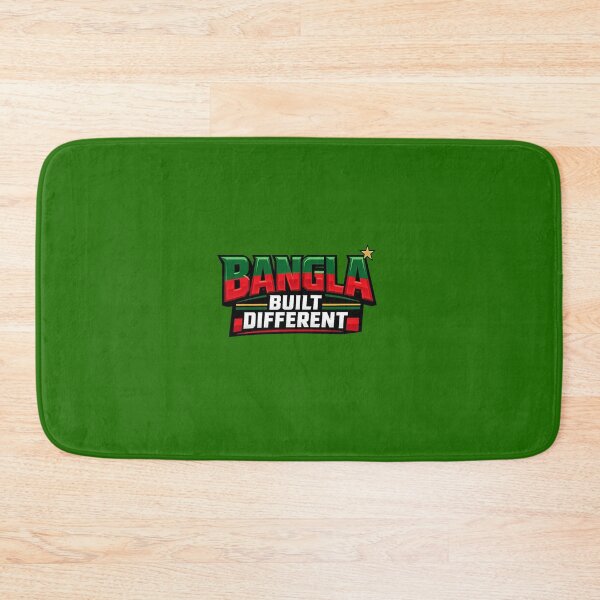 Item preview, Bangla Built Different — Bold Cricket Energy Typography designed and sold by BKRsport.