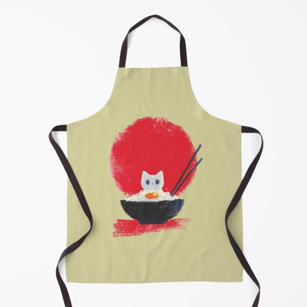 Item preview, Kawaii Cat Egg Rice Rising Sun designed and sold by bubblegoth.