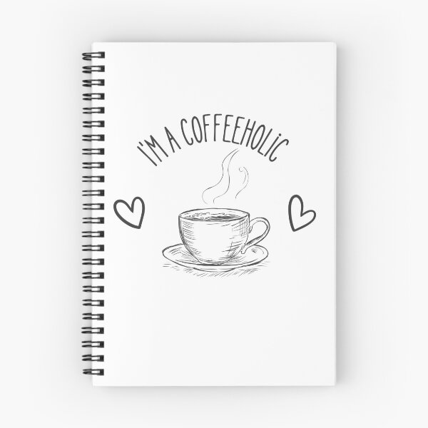 Item preview, I’m a Coffeeholic Aesthetic Coffee Lover Design for Caffeine Addicts designed and sold by SalinahYahya.