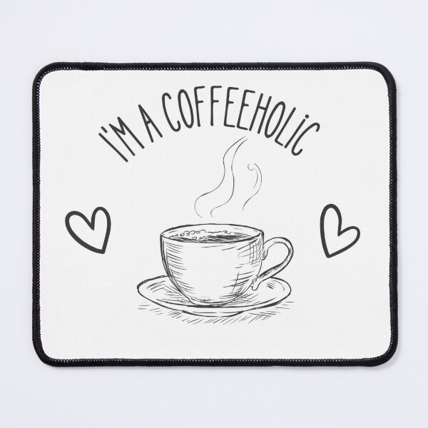 Item preview, I’m a Coffeeholic Aesthetic Coffee Lover Design for Caffeine Addicts designed and sold by SalinahYahya.