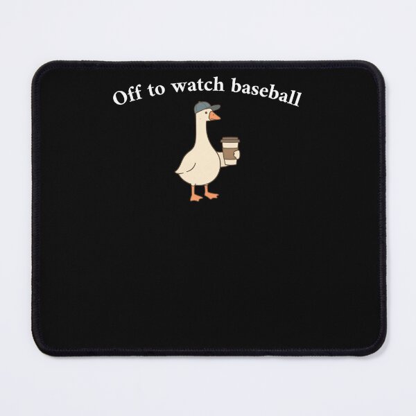 Item preview, Off To Watch Baseball Goose 2 designed and sold by krystalRomanart.