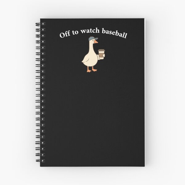 Item preview, Off To Watch Baseball Goose 2 designed and sold by krystalRomanart.