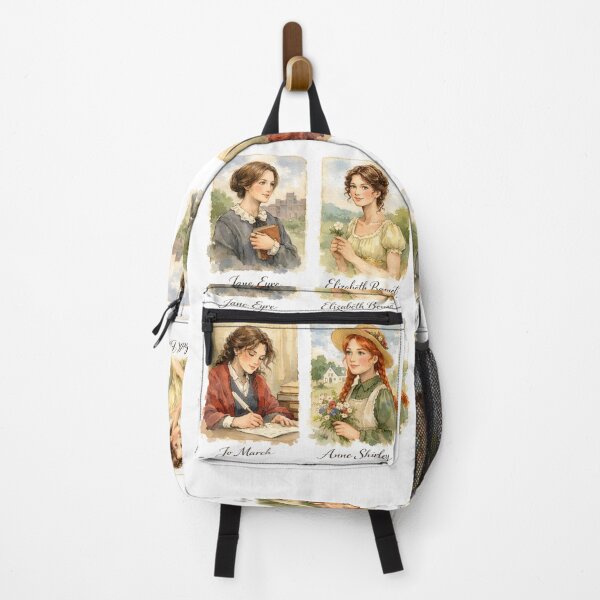 Item preview, Jane Eyre, Elizabeth Bennet, Jo March, Anne Shirley designed and sold by The Painted Topaz.