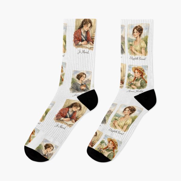 Item preview, Jane Eyre, Elizabeth Bennet, Jo March, Anne Shirley designed and sold by The Painted Topaz.