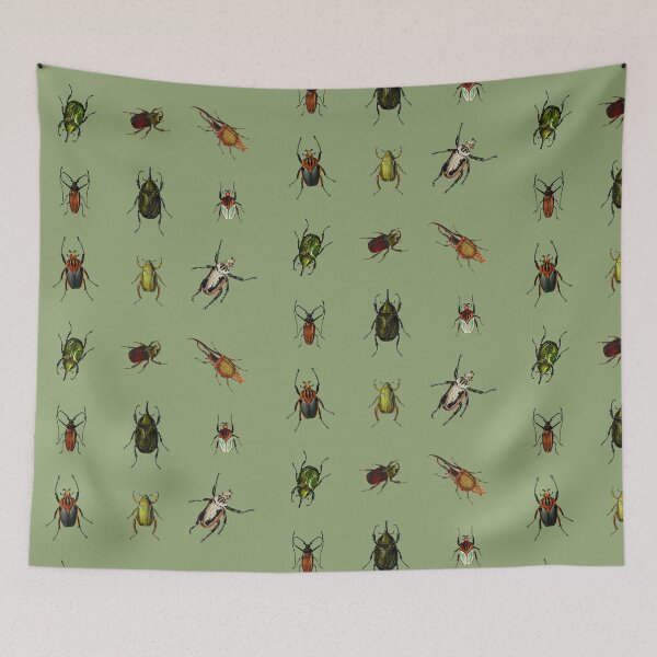 Item preview, Entomology and Coleopterology: Bugs and Beetles Vintage Illustration designed and sold by Suspiria96.