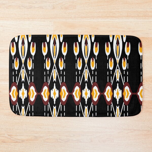 Item preview, Floral design in white, yellow and red designed and sold by Sukjai@Design.
