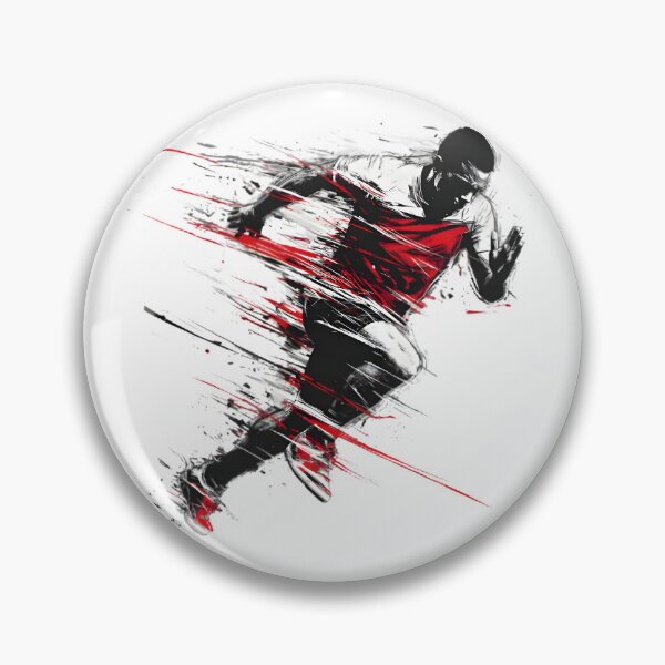 Item preview, Marathon runner art designed and sold by Retro Whimsy.