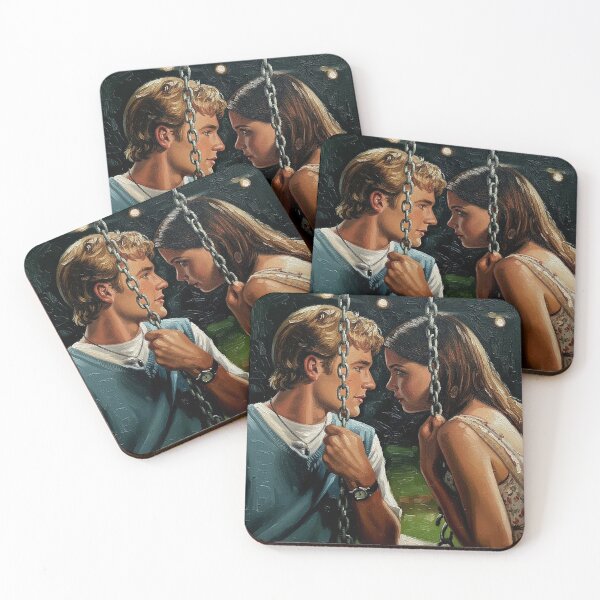 Item preview, Midnight Confessions: Dawson and Joey Nostalgic Swing Portrait designed and sold by Art's Diner.