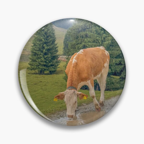 Item preview, Mountain Cow After the Rain designed and sold by shhiscat.
