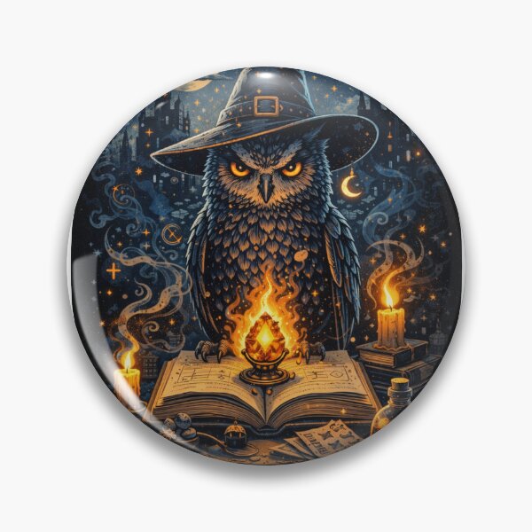 Item preview, Wizard Owl designed and sold by TAI-KU.