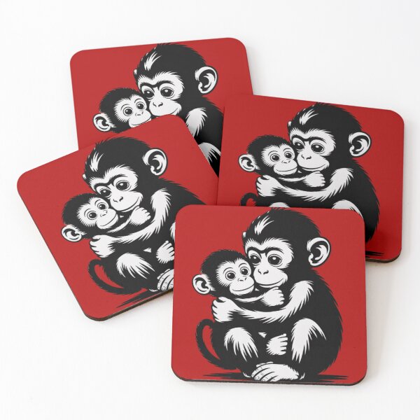 Item preview, Monkey & It's Baby designed and sold by 123ks.