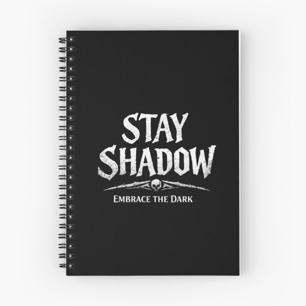 Item preview, Stay Shadow Embrace The Dark Bold Gothic Typography | Dark Aesthetic Streetwear Design designed and sold by ArtByMuneer.