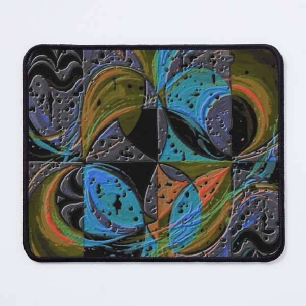 Item preview, zodiac energy dark wheel colorful geometric abstract design designed and sold by SmashingDeals.