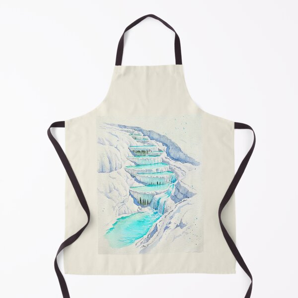 Item preview, Pamukkale Travertine Terrace - Cascading Turquoise Water designed and sold by TheDesignDen21.
