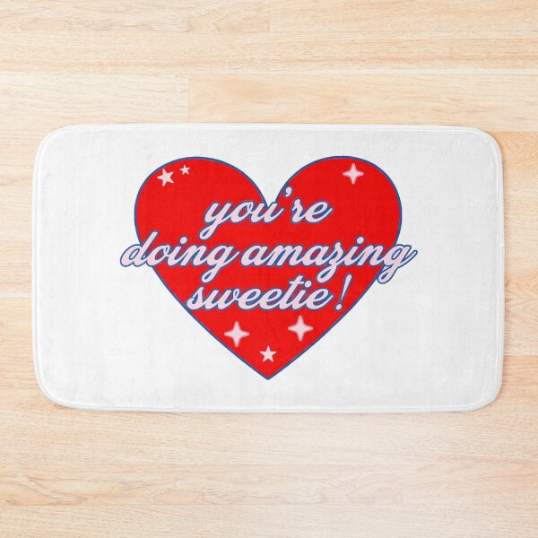 Item preview, you’re doing amazing sweetie - retro heart meme quote designed and sold by JinxyArtistry.