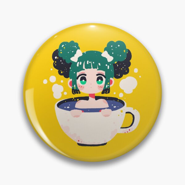 Item preview, Kawaii Chibi Girl in Teacup designed and sold by bubblegoth.