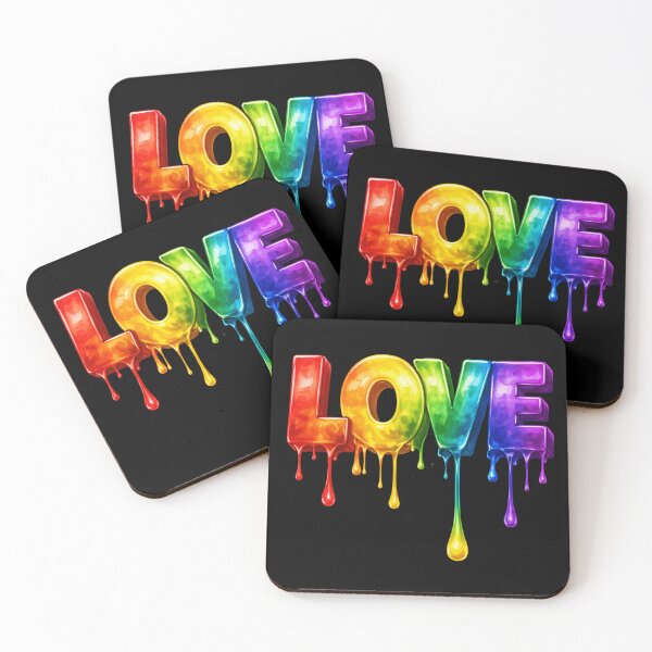Item preview, Love in full colour designed and sold by TheWonkyEaselCo.