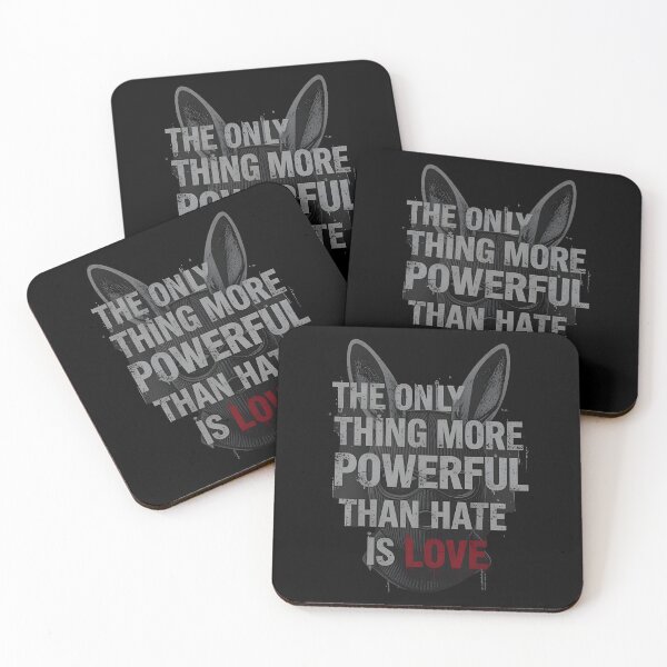 Item preview, The Only Thing More Powerful Than Hate Is Love  designed and sold by Uglyandcute.
