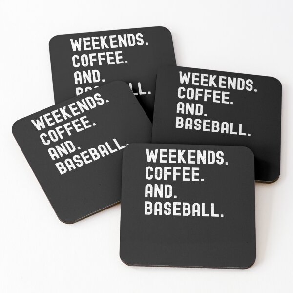 Item preview, Weekends Coffee And Baseball designed and sold by krystalRomanart.
