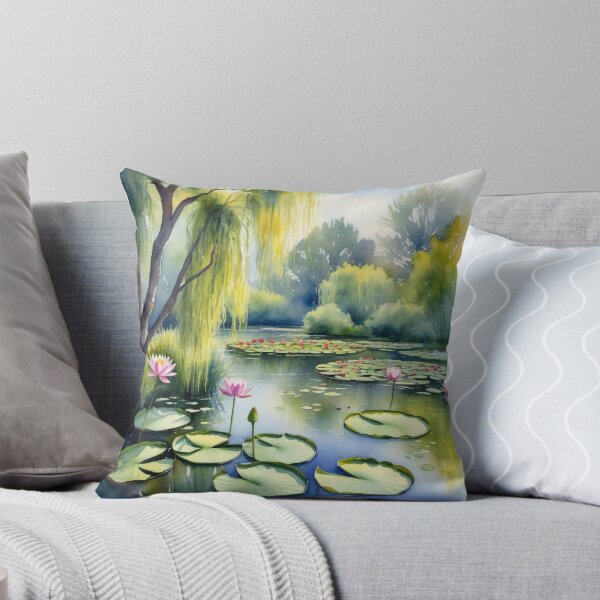 Item preview, Water lilies and weeping willows designed and sold by Kraftbaum.