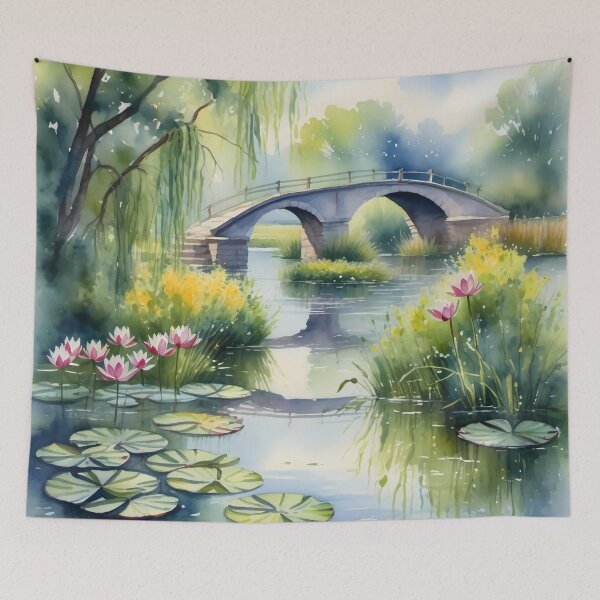 Item preview, Weeping willow by the lake designed and sold by Kraftbaum.