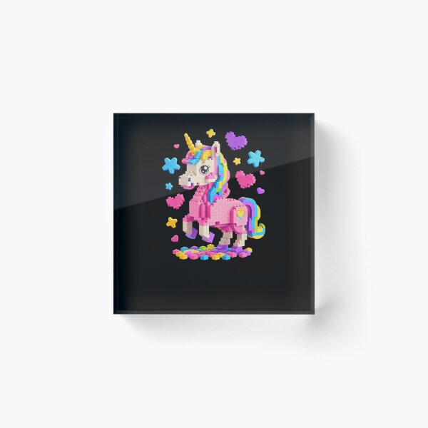 Item preview, Unicorn Lover Master Builder Building designed and sold by krystalRomanart.