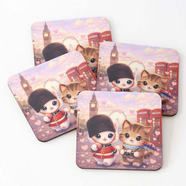 Item preview, Romantic London Cats - Big Ben Adventure. designed and sold by Lylysun.