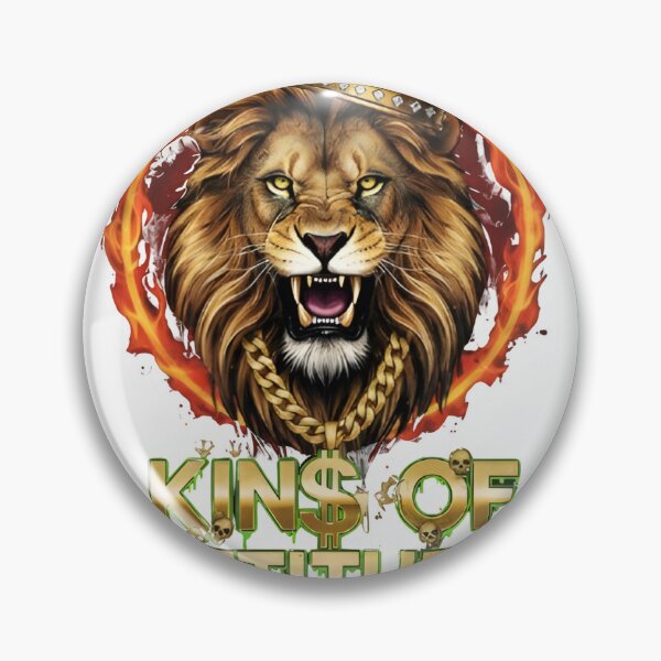 Item preview, King of Attitude Lion with Golden Crown designed and sold by RickyStick.