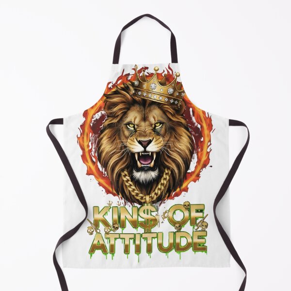 Item preview, King of Attitude Lion with Golden Crown designed and sold by RickyStick.
