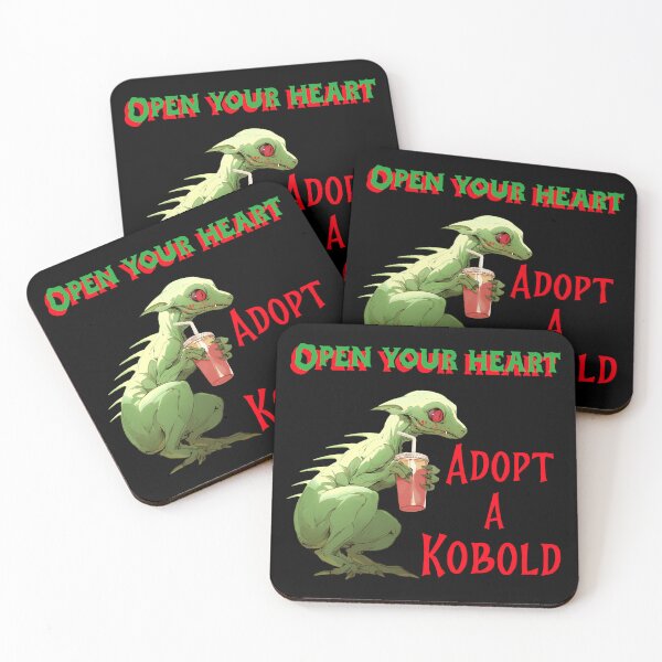 Item preview, Open Your Heart Adopt a Kobold – Funny Tabletop RPG Shirt designed and sold by TickleSharkDsg.