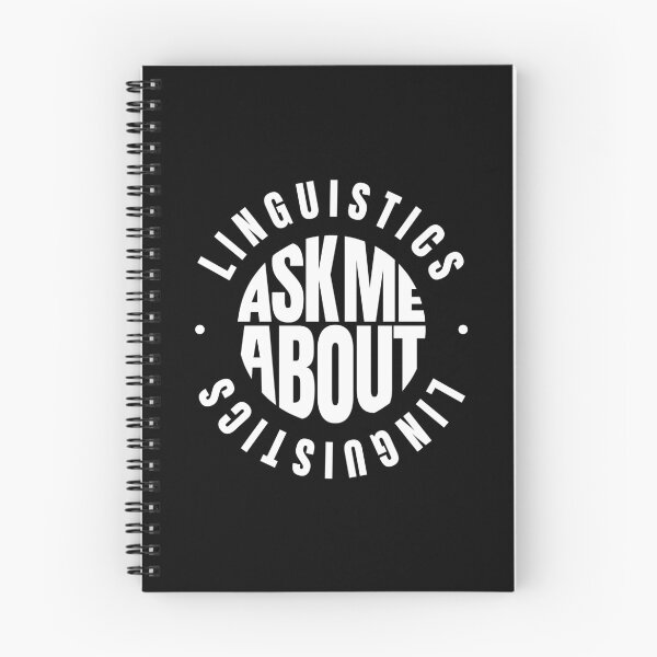 Item preview, Ask Me About Linguistics  designed and sold by MaryAller.
