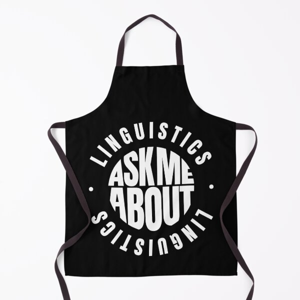 Item preview, Ask Me About Linguistics  designed and sold by MaryAller.