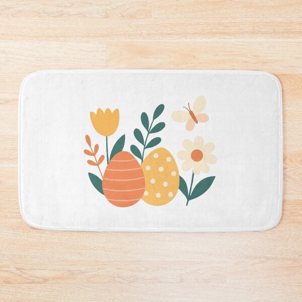Item preview, Aesthetic Easter Eggs & Wildflowers - Pastel Spring Floral designed and sold by Hydravisions.