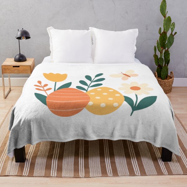 Item preview, Aesthetic Easter Eggs & Wildflowers - Pastel Spring Floral designed and sold by Hydravisions.