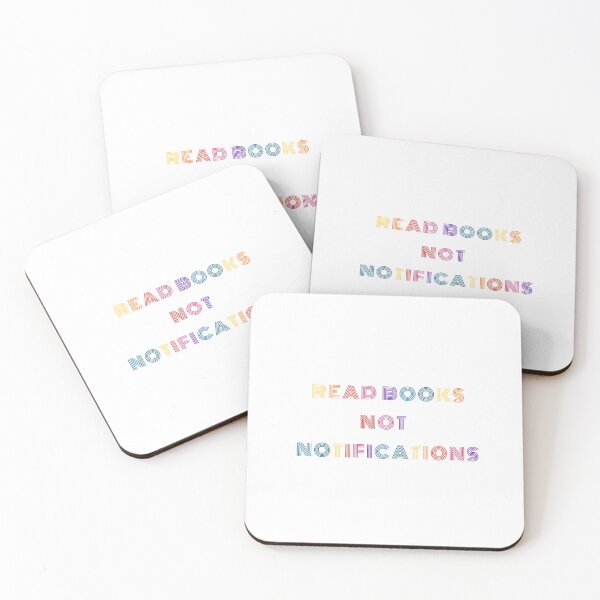 Item preview, Read Books Not Notification Design  designed and sold by GiraffeandStuff.