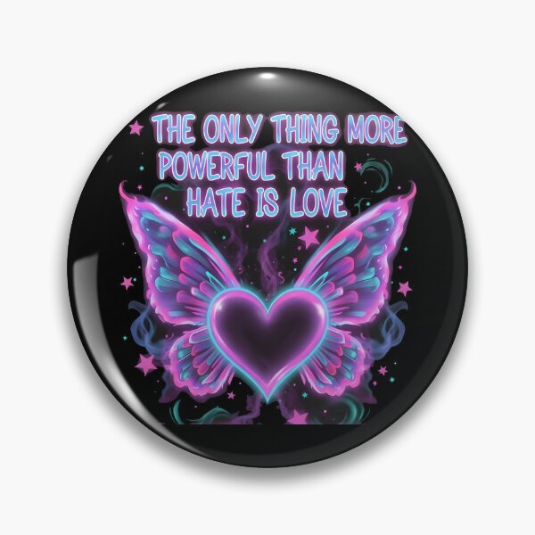Item preview, The Only Thing More Powerful Than Hate Is Love  designed and sold by Uglyandcute.