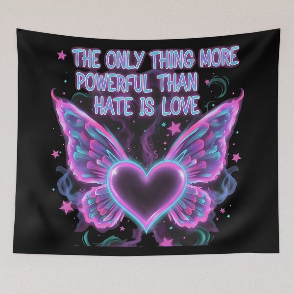 Item preview, The Only Thing More Powerful Than Hate Is Love  designed and sold by Uglyandcute.