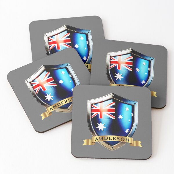 Item preview, Australia Heritage Shield for Anderson designed and sold by Highlandkings.