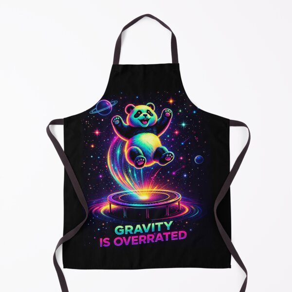 Item preview, Gravity Buster – Neon Panda in Space designed and sold by Dogandesighn.