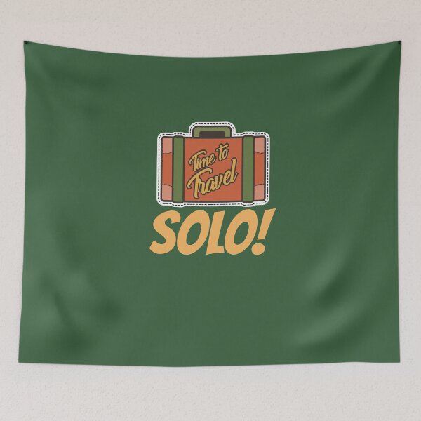 Item preview, TIME TO TRAVEL - SOLO! designed and sold by JusTiceT-shirts.