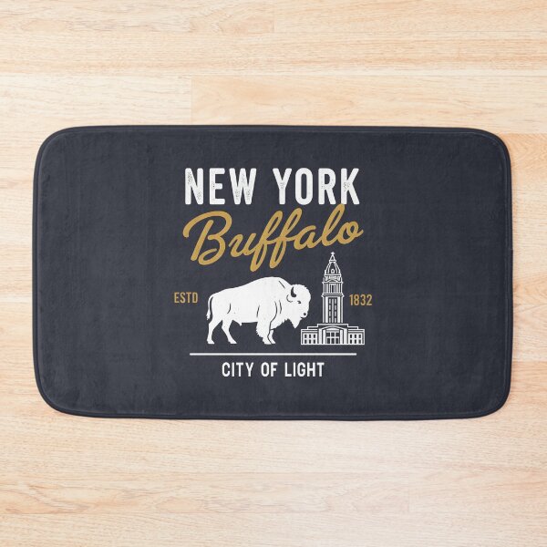 Item preview, Buffalo NY Retro Skyline Cityscape Landscape designed and sold by HowToCanadian.