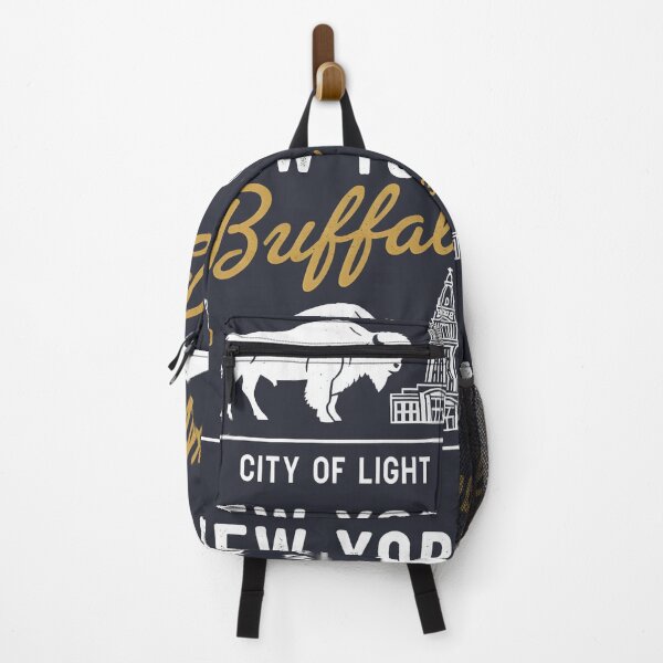 Item preview, Buffalo NY Retro Skyline Cityscape Landscape designed and sold by HowToCanadian.